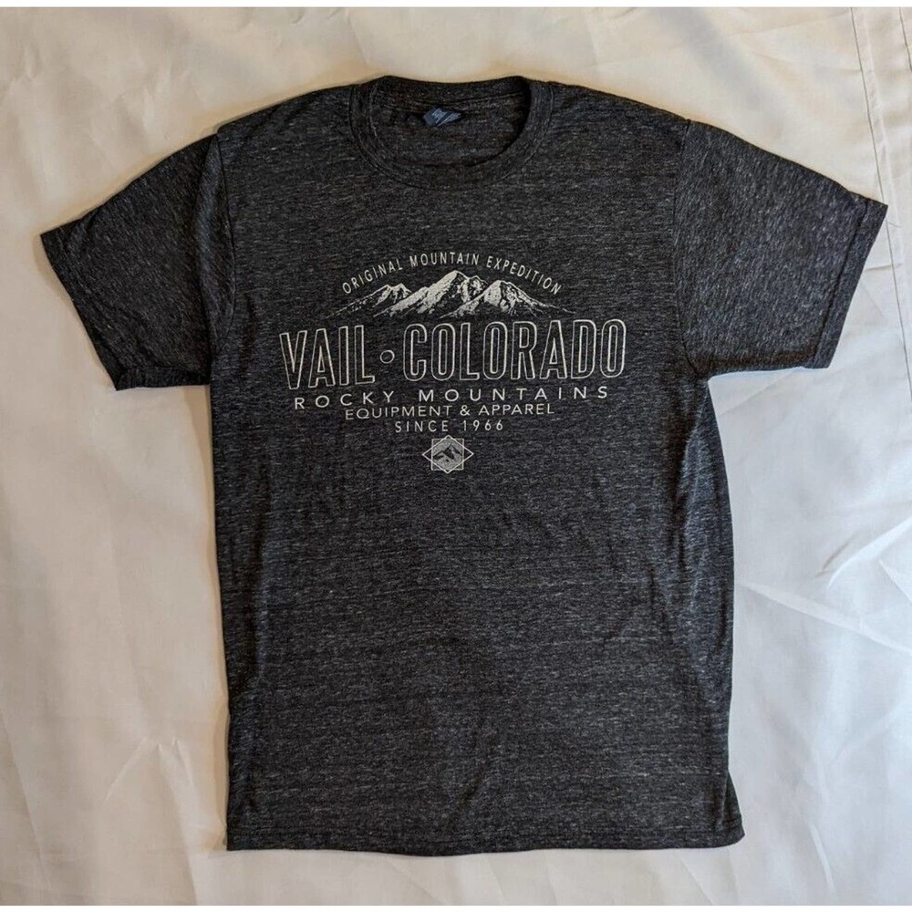 Prairie Mountain Rocky Mountain National Park Colorado T-Shirt Size S